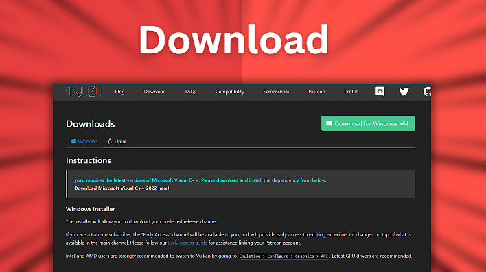 yuzu 1.9 - Download for PC Free