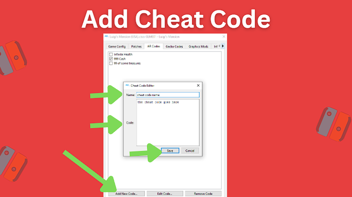 Add Cheat Code