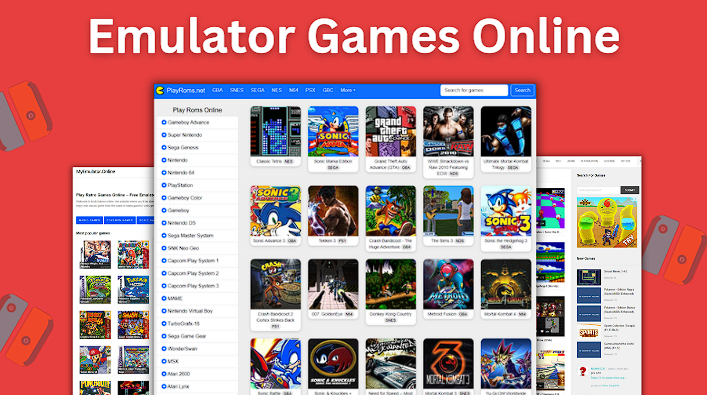 how to play emulator games online