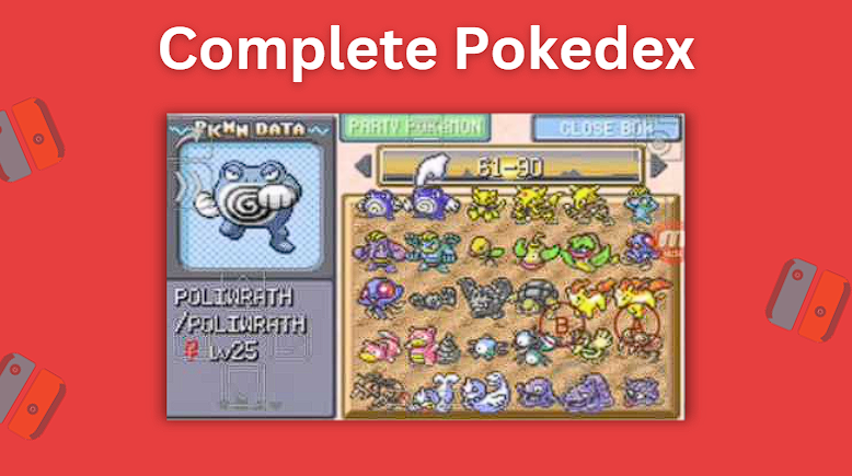 Complete the Fire Red Pokedex