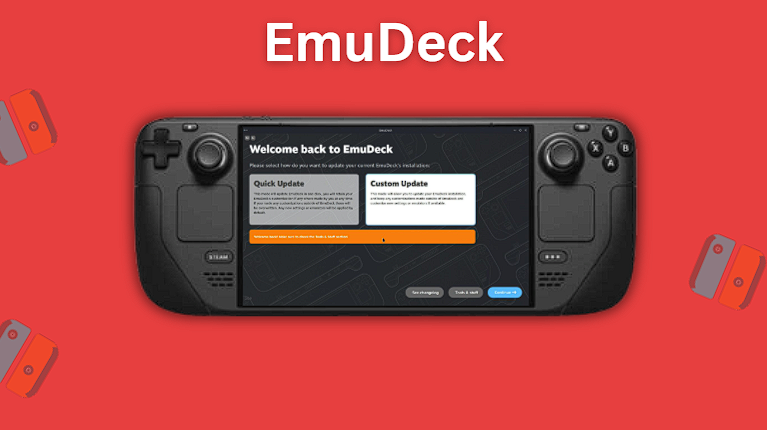EmuDeck can let you play DS and 3DS games on Steam Deck