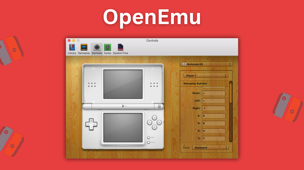 The OpenEmu DS emulator for macOS