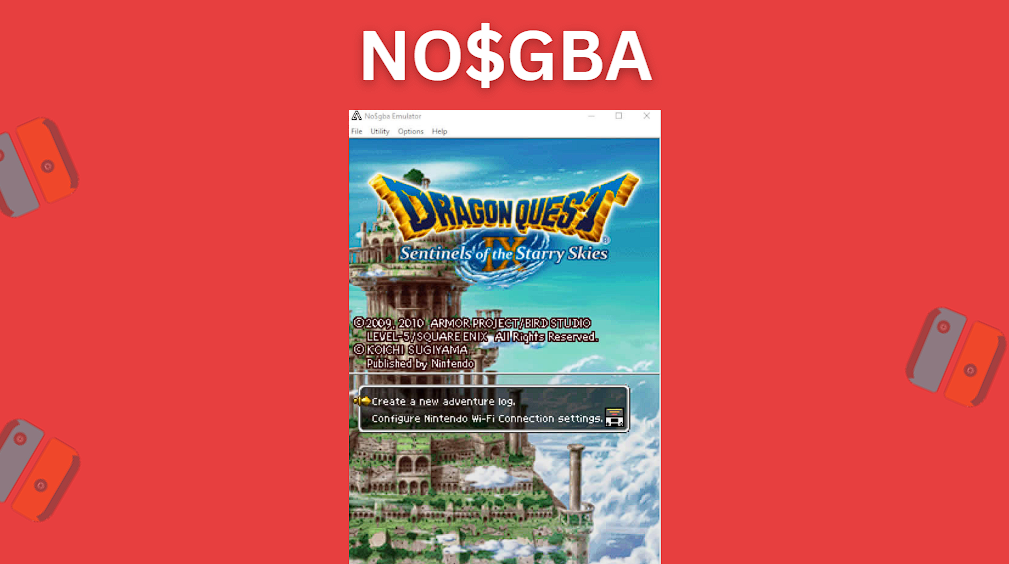 The NO$GBA DS emulator