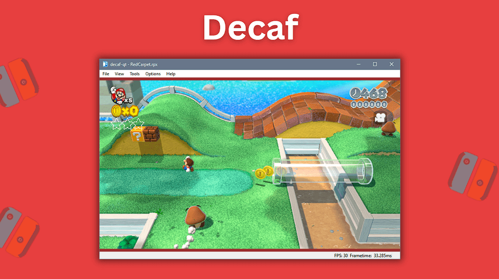 Decaf is an alternative Wii U emulator