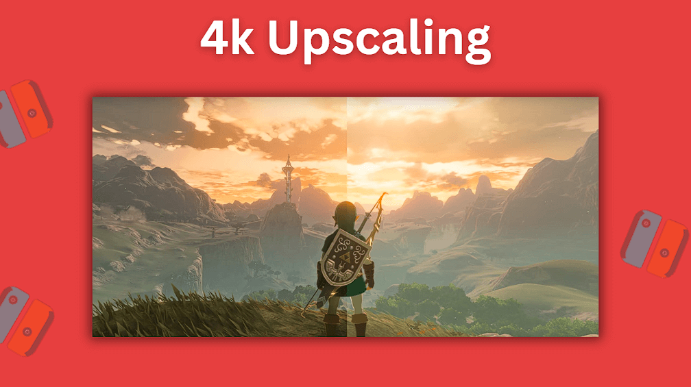 4k upscaling in Zelda BOTW for Wii U