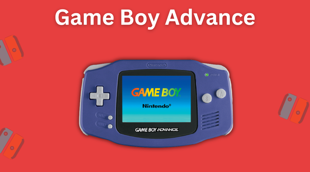 The Game Boy Advance handheld