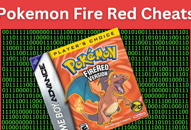 Pokémon FireRed Cheats 2021