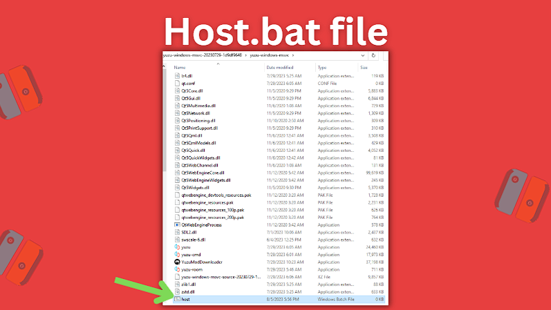 Double click to open and run your Host.bat file and start your server