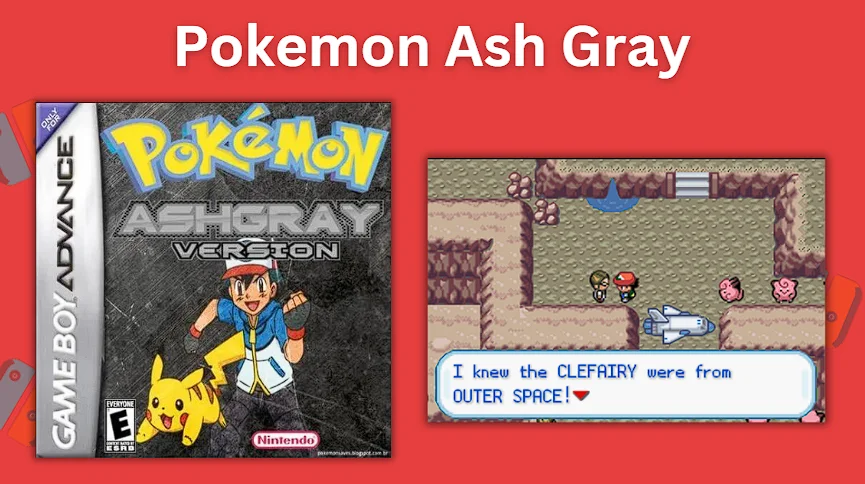 Pokemon Ash Gray Fire Red ROM hack