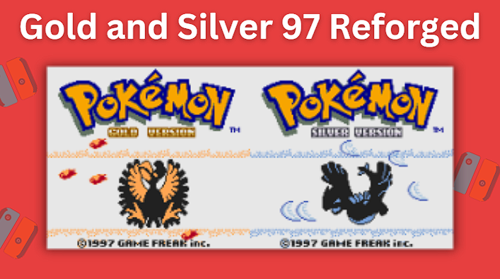 Pokemon Gold and Silver 97 Reforged ROM hack title screens