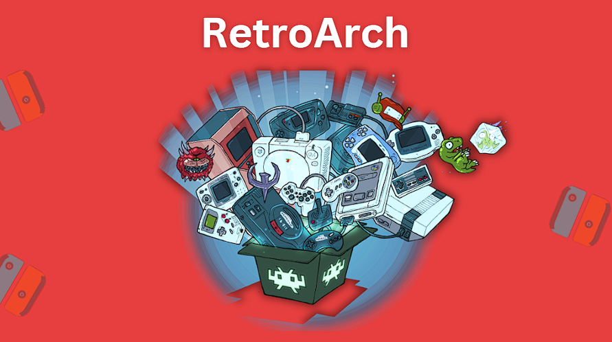 RetroArch logo for their multi console emulator