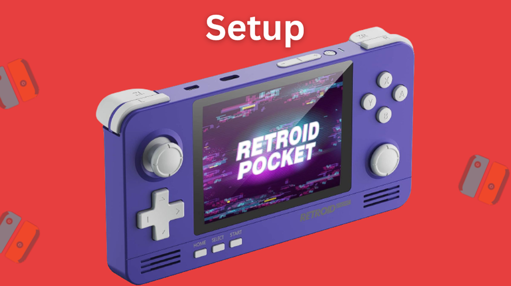 Retroid Pocket GameCube color scheme design