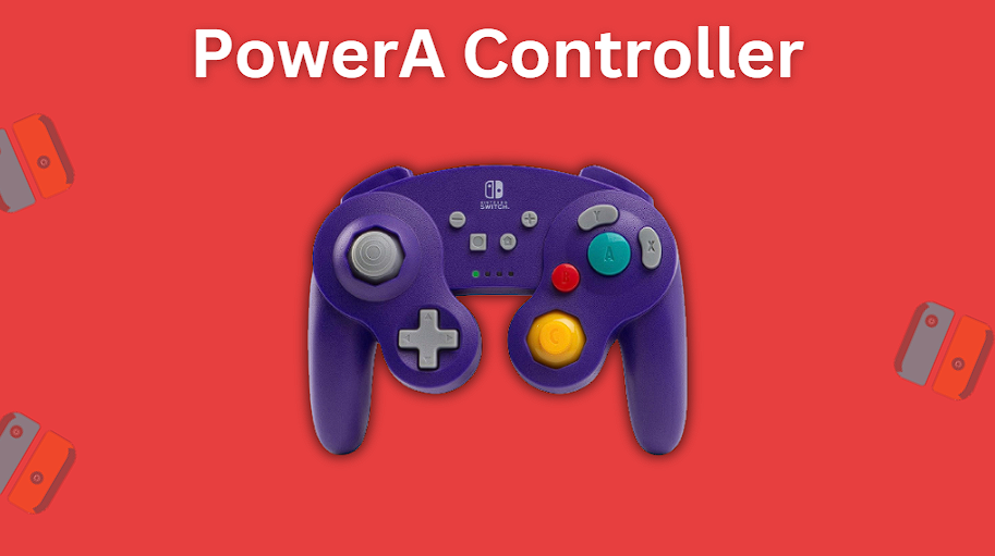 The PowerA GameCube controller