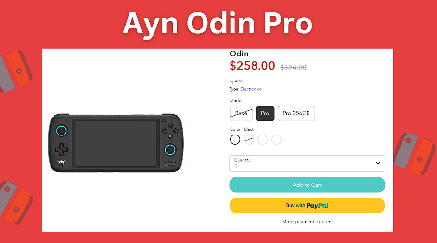 The Ayn Odin Pro model