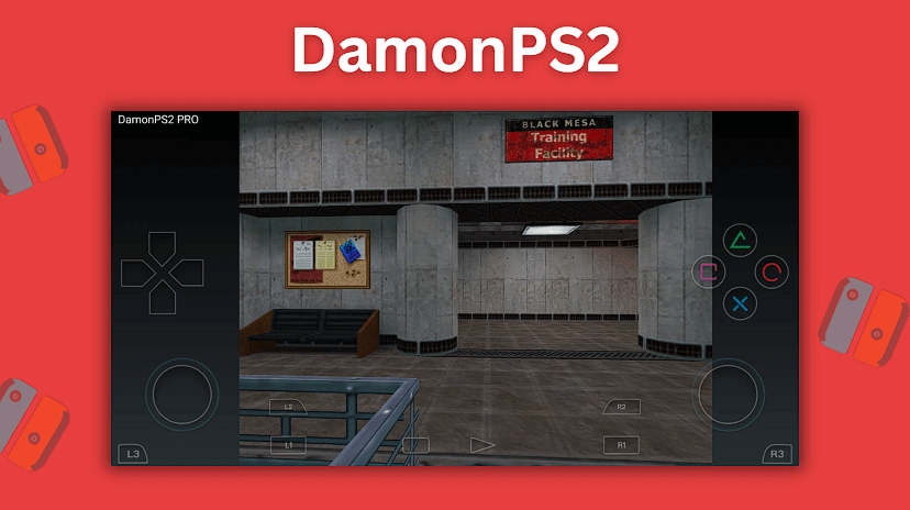The DamonPS2 emulator Android app