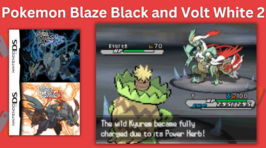 Pokemon Blaze Black and Volt White 2 are some of the best Pokemon ROM hacks with increased shiny odds