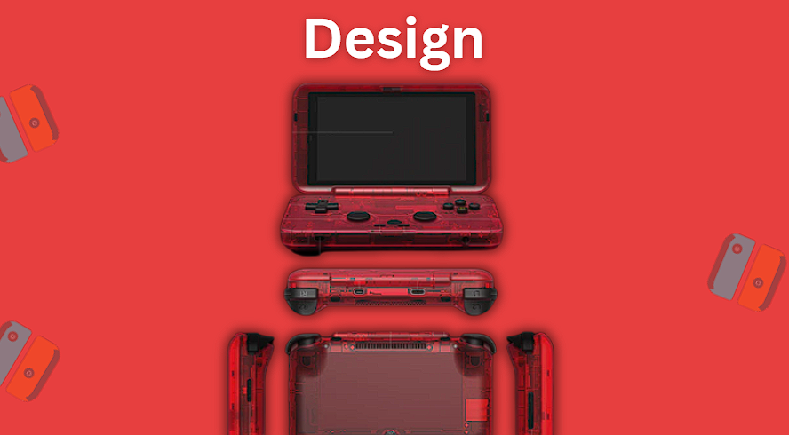 The design of the handheld device